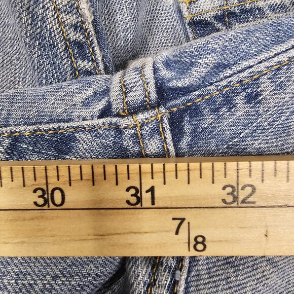 Polo Ralph Lauren Jeans Mens 36x32 Faded Distressed Repaired Straight Relaxed - Picture 16 of 16